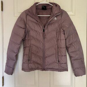 The North Face Women Down Jacket, Light Purple Lilac, Size XS